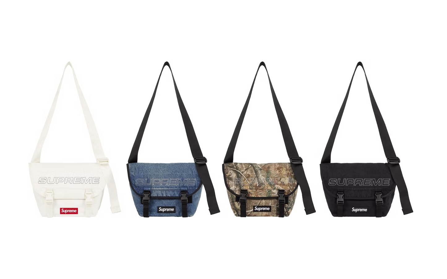 Supreme Denim Messenger Bag