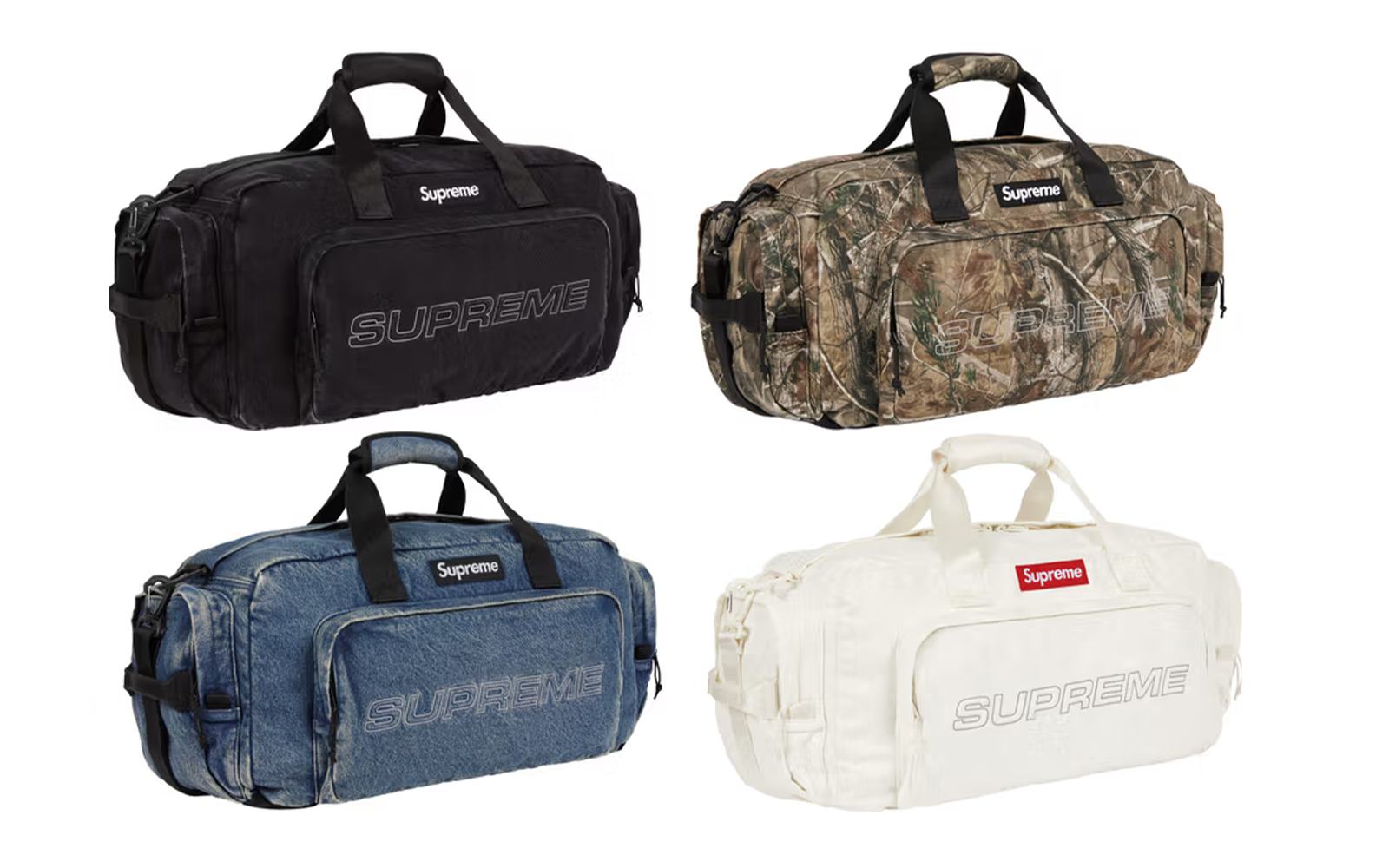 Supreme Denim Duffle Bag – SHOELAXE